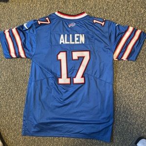 Josh Allen #17 Bills Jersey Worn 1X